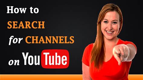 channel finder YouTube